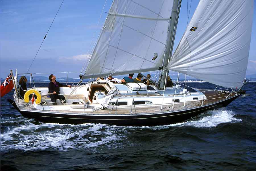 Artemis in 1993 being sailed by Mr John Hodges (photo: Martin Turtle)