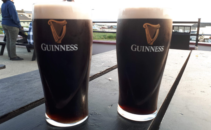 First Guinness in Ireland