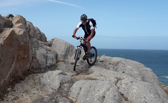 Cycling on Guernsey